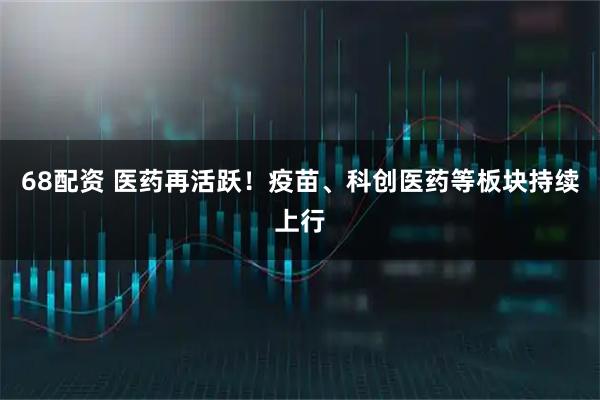68配资 医药再活跃！疫苗、科创医药等板块持续上行
